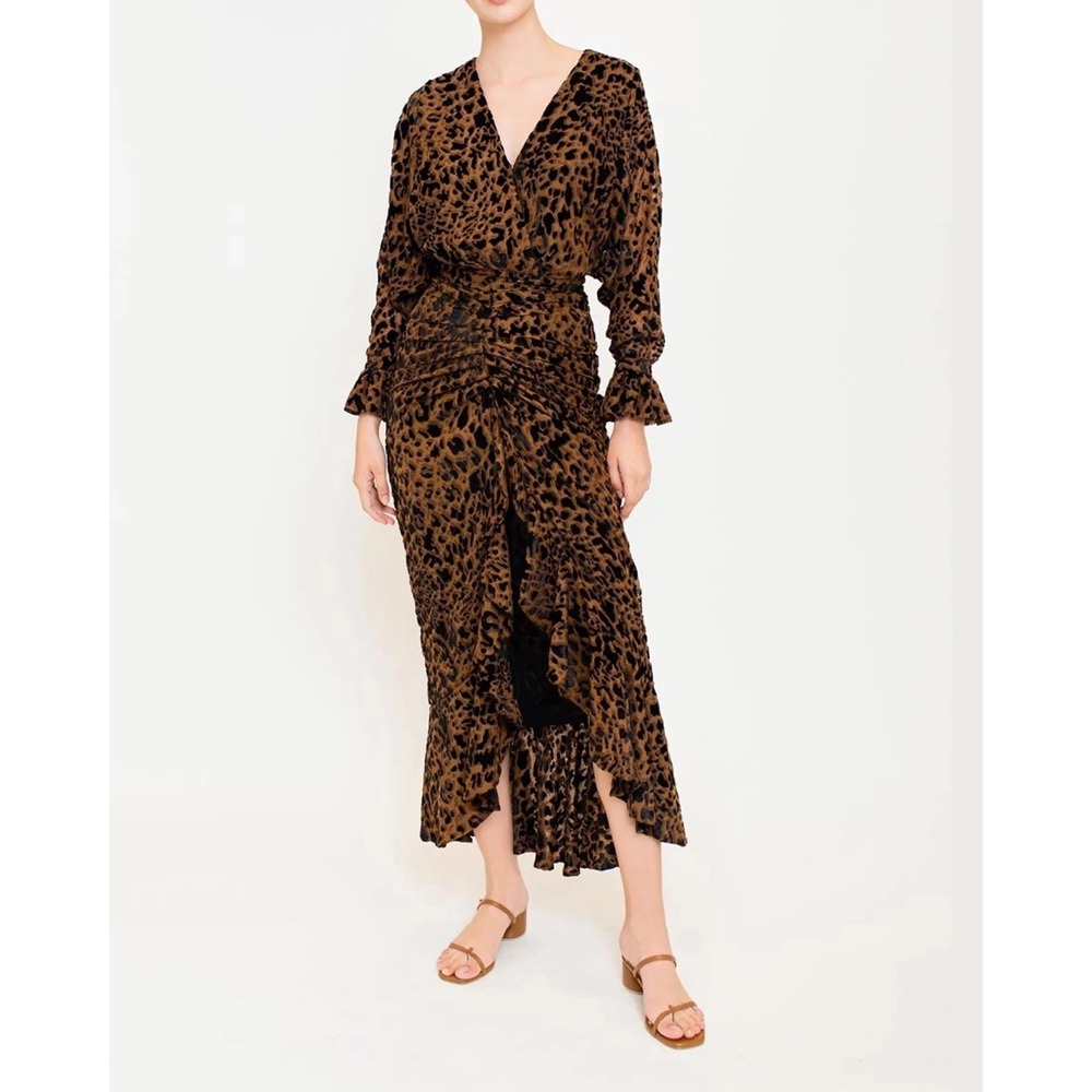 AZULU Colombia Mahagony‎ Skirt Leopard